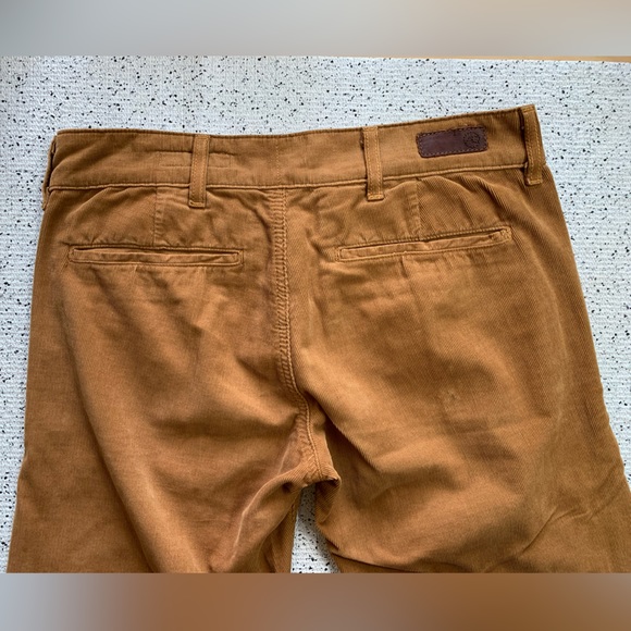 Like-new Adriano Goldschmied Caramel Corduroy Everett Trouser Bootcut - Picture 5 of 12